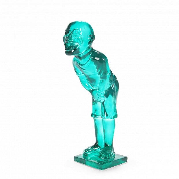 Статуэтка Laughing Man Turquoise Бирюзовый Статуэтка Laughing Man Turquoise Бирюзовый в Липецке | Loft Concept