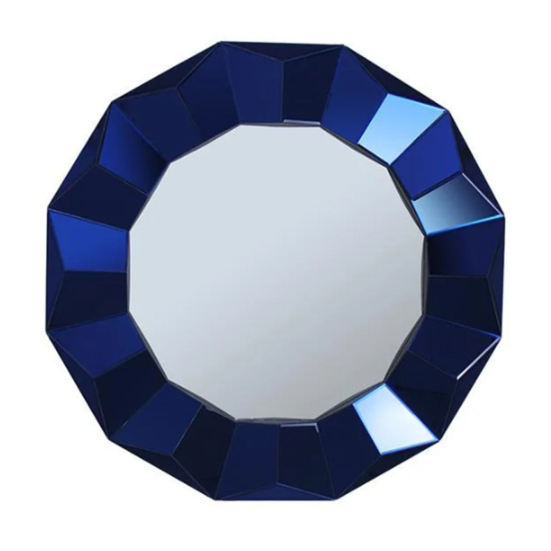 Зеркало Blue Wall Mirror Синий Зеркало Blue Wall Mirror Синий в Липецке | Loft Concept