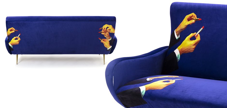 Диван Seletti Sofa Three Seater Lipsticks Диван Seletti Sofa Three Seater Lipsticks - Loft-Concept в Липецке