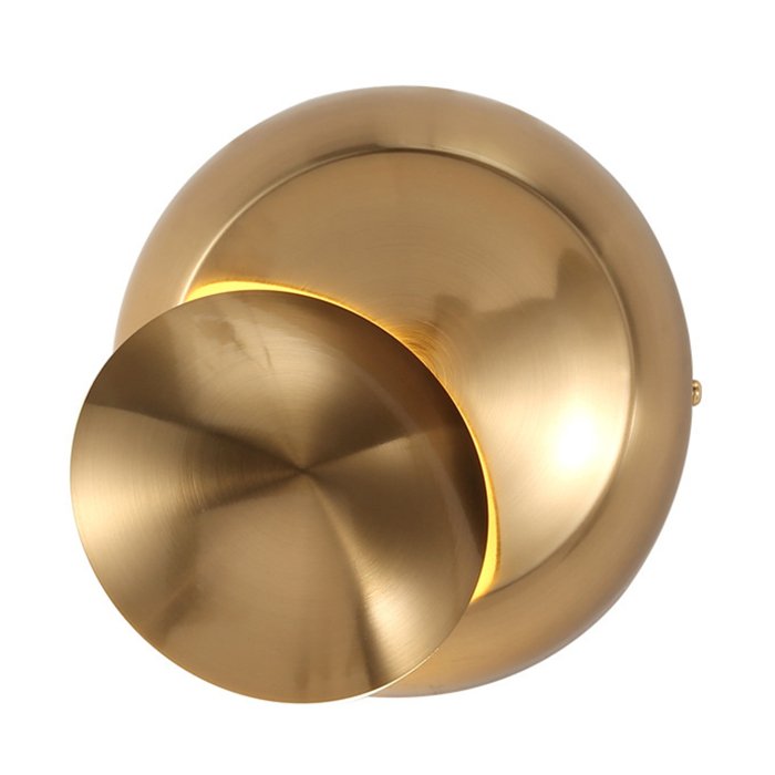 Бра Light Point Luna Wall Lamp Gold Латунь Бра Light Point Luna Wall Lamp Gold Латунь в Липецке | Loft Concept