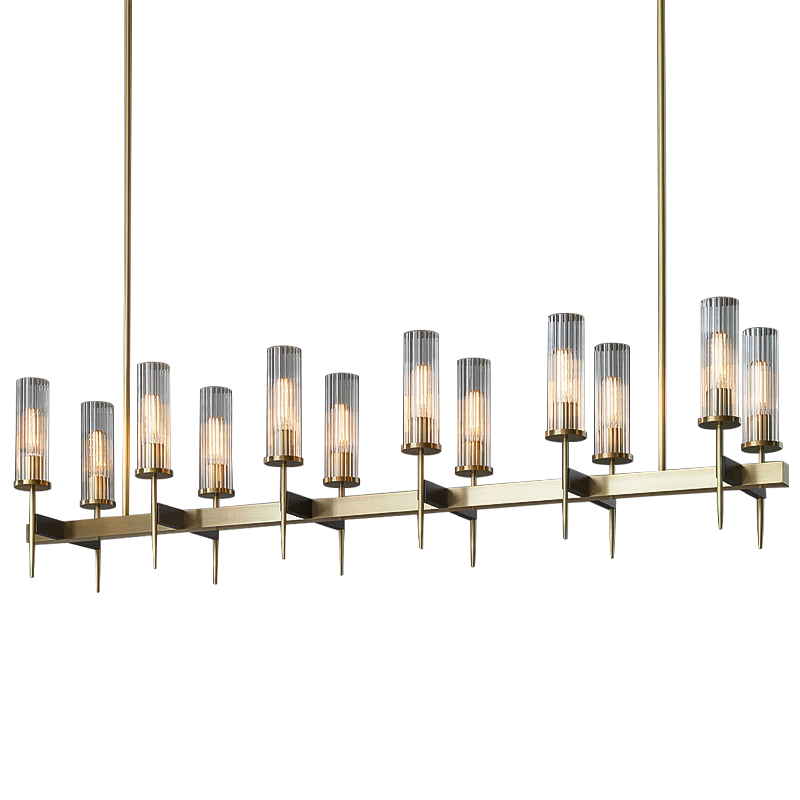 Люстра Jonathan Browning ALOUETTE CHANDELIER Латунь Прозрачное Стекло Люстра Jonathan Browning ALOUETTE CHANDELIER Латунь Прозрачное Стекло в Липецке | Loft Concept