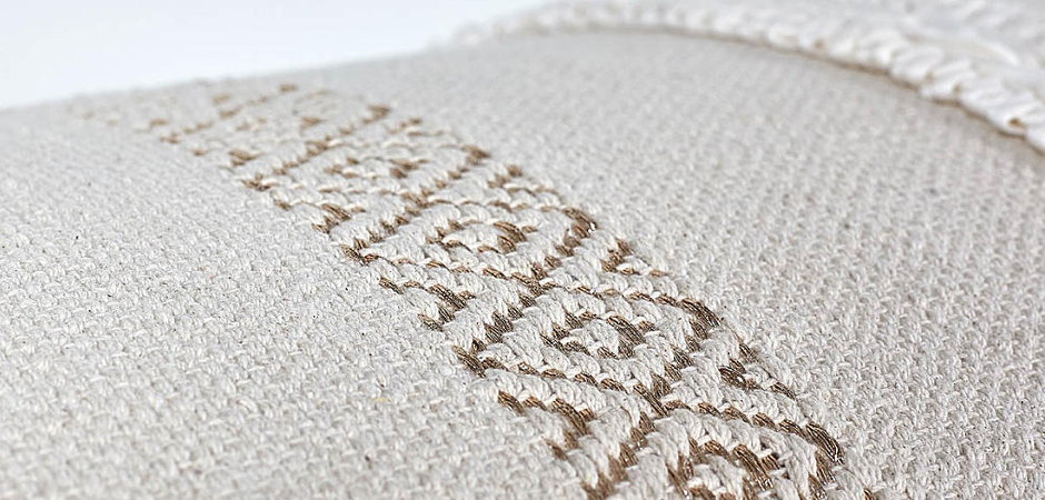 Оттоманка Ivory Kilim Ornament Оттоманка Ivory Kilim Ornament - Loft-Concept в Липецке