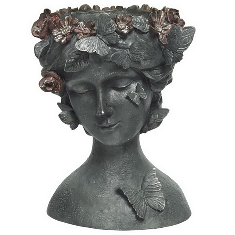 Кашпо Medeina Vase Серый (Gray) Кашпо Medeina Vase Серый (Gray) в Липецке | Loft Concept