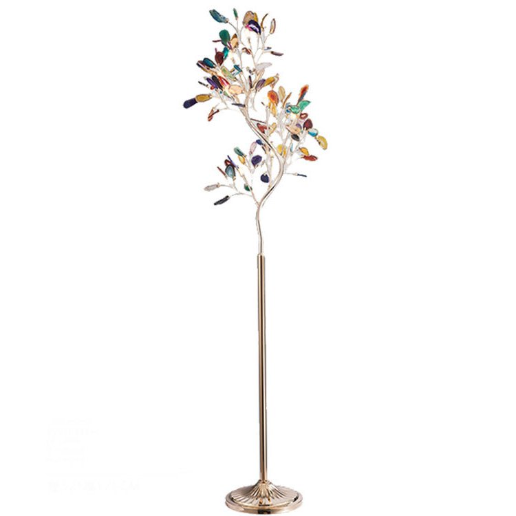 Торшер Sprigs of Agate Floor Lamp Глянцевое золото Торшер Sprigs of Agate Floor Lamp Глянцевое золото в Липецке | Loft Concept