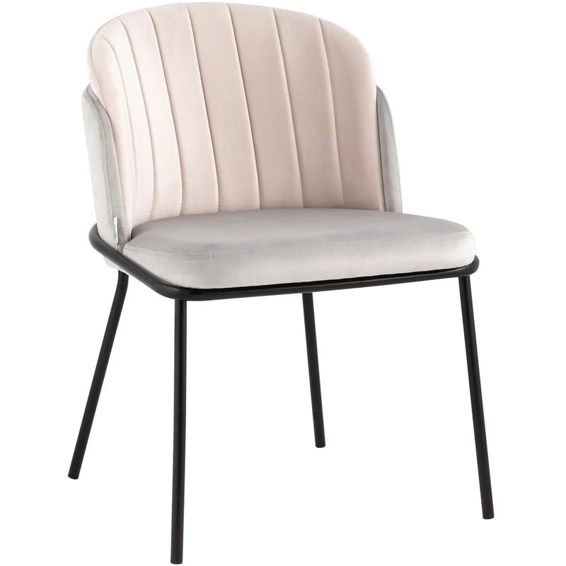 Стул Penelope Chair Металлические Ножки Светло-Розовый велюр Светло-серый Розовый пастельный Черный Стул Penelope Chair Металлические Ножки Светло-Розовый велюр Светло-серый Розовый пастельный Черный в Липецке | Loft Concept