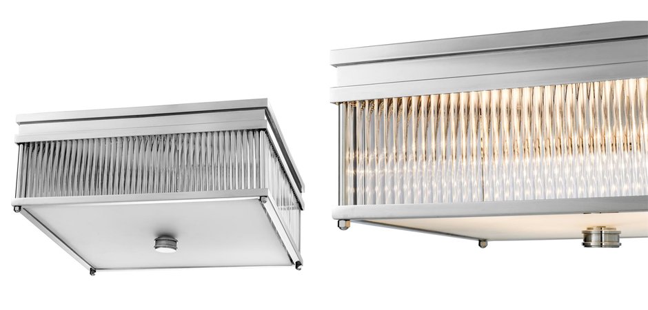 Потолочный светильник Ceiling Lamp Cornwall Nickel Потолочный светильник Ceiling Lamp Cornwall Nickel - Loft-Concept в Липецке