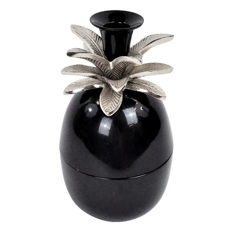 Подсвечник Pineapple Candlestick Черный Подсвечник Pineapple Candlestick Черный в Липецке | Loft Concept