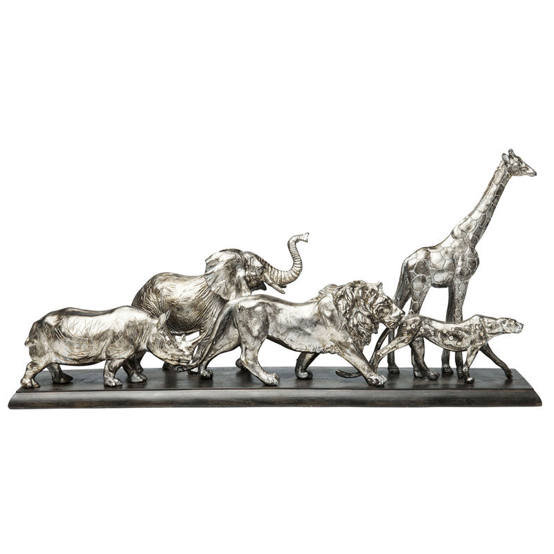Статуэтка African Animals Серебряный Статуэтка African Animals Серебряный в Липецке | Loft Concept
