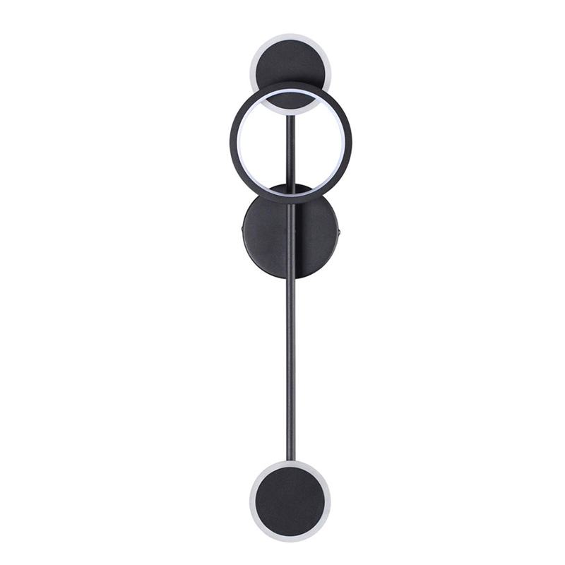 Бра Bendik Black Ring Wall lamp A Черный Бра Bendik Black Ring Wall lamp A Черный в Липецке | Loft Concept
