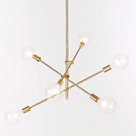 Люстра Lambert Fils Studio Cliff Pendant 6 Золотой Люстра Lambert Fils Studio Cliff Pendant 6 Золотой в Липецке | Loft Concept