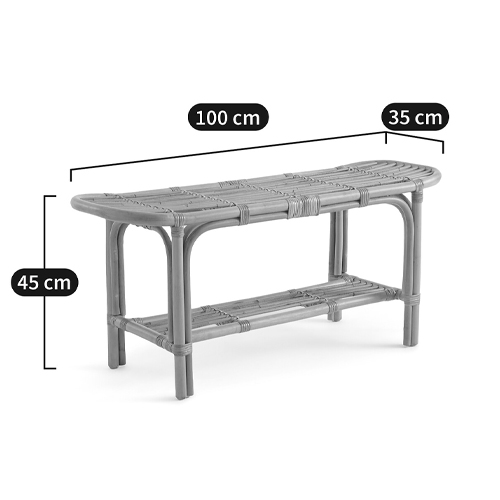 Скамья из ротанга с подушкой Manlio Rattan Bench Скамья из ротанга с подушкой Manlio Rattan Bench в Липецке
