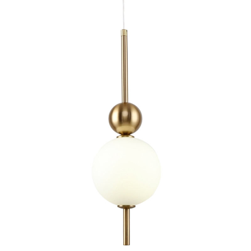 Подвесной светильник PEARLS SUSPENSION Белый Латунь Подвесной светильник PEARLS SUSPENSION Белый Латунь в Липецке | Loft Concept