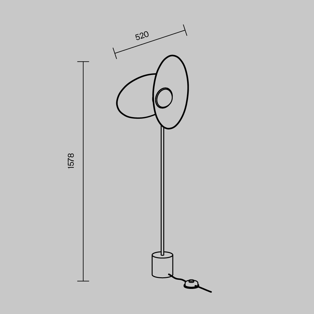 Напольный светильник Evolution 3000К 12Вт в Липецке