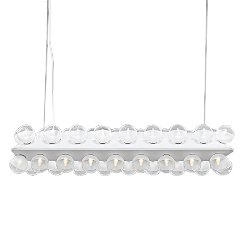 Люстра Gabrielle Chandeliers Белый Прозрачный Люстра Gabrielle Chandeliers Белый Прозрачный в Липецке | Loft Concept