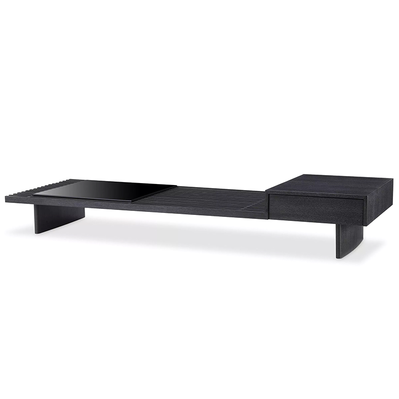 Кофейный стол Eichholtz Coffee Table The Crest Черный Кофейный стол Eichholtz Coffee Table The Crest Черный в Липецке | Loft Concept