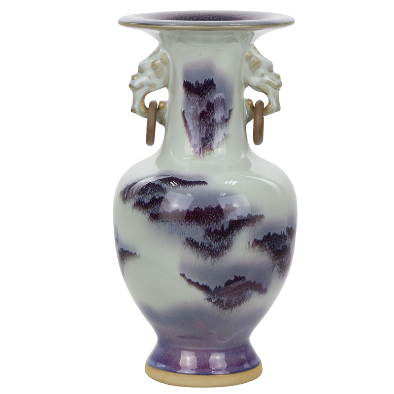 Ваза Gerda Vase Белый Голубой Темно-синий Ваза Gerda Vase Белый Голубой Темно-синий в Липецке | Loft Concept