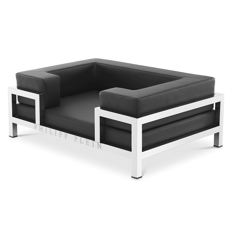 Лежанка для домашних животных Philipp Plein Dogbed High Conic L Черный Никель Лежанка для домашних животных Philipp Plein Dogbed High Conic L Черный Никель в Липецке | Loft Concept