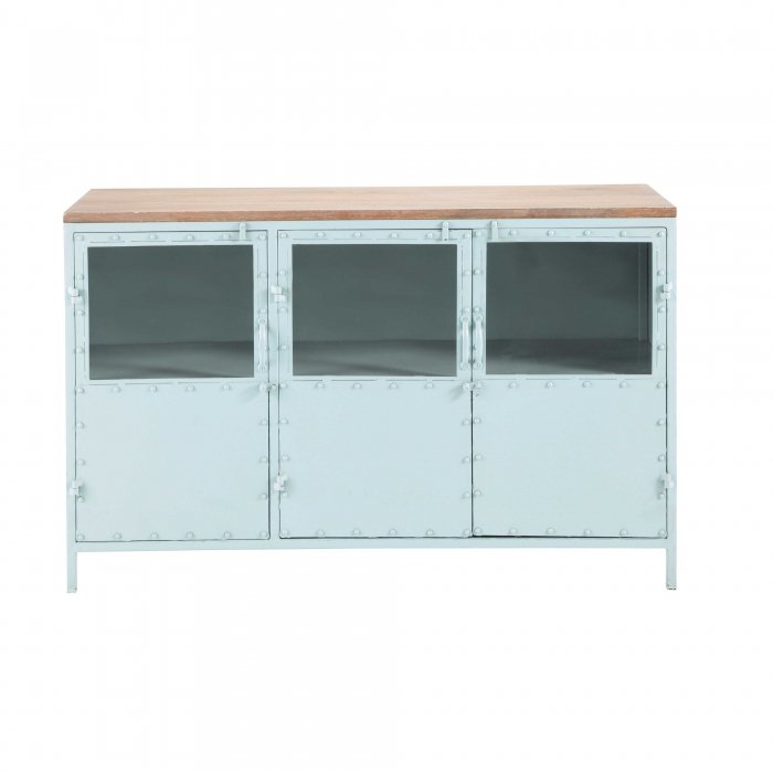Буфет в стиле Лофт Industrial Rust Blue Chest Голубой Буфет в стиле Лофт Industrial Rust Blue Chest Голубой в Липецке | Loft Concept