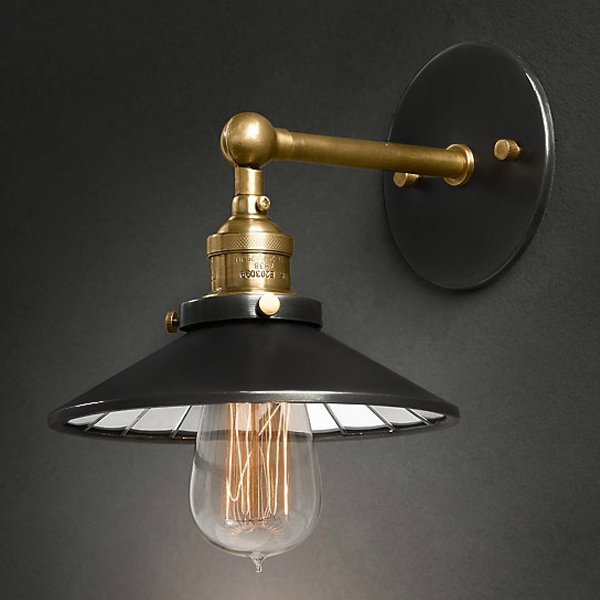 Бра RH Factory Metal Reflector Filament Бра RH Factory Metal Reflector Filament в Липецке | Loft Concept