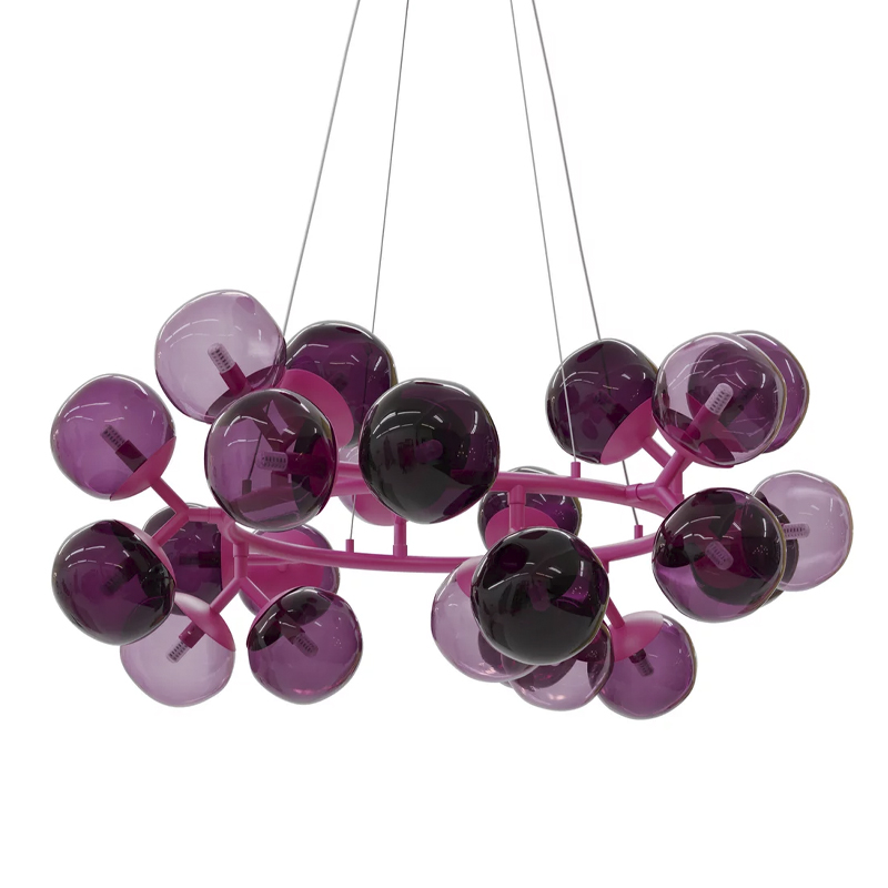Люстра Wild Grape Розовый Фиолетовый Люстра Wild Grape Розовый Фиолетовый в Липецке | Loft Concept