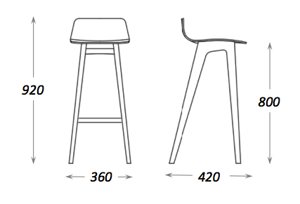 Барный стул Morph Bar Stool Барный стул Morph Bar Stool в Липецке