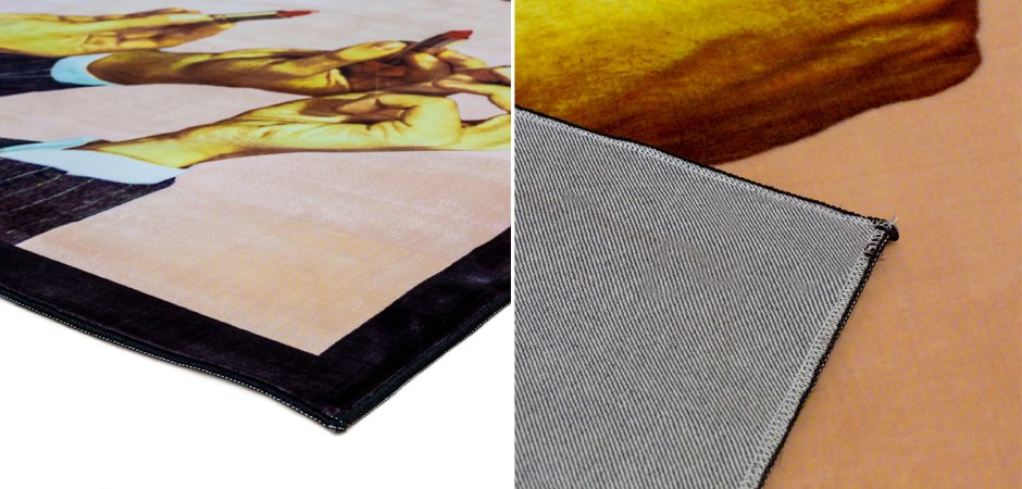 Ковер Seletti Rectangular Rug Lipsticks Ковер Seletti Rectangular Rug Lipsticks - Loft-Concept в Липецке