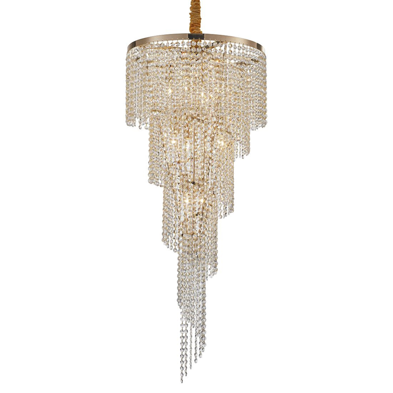 Хрустальная люстра Crystal Art Bronze D45 см Бронзовый Прозрачный Хрустальная люстра Crystal Art Bronze D45 см Бронзовый Прозрачный в Липецке | Loft Concept