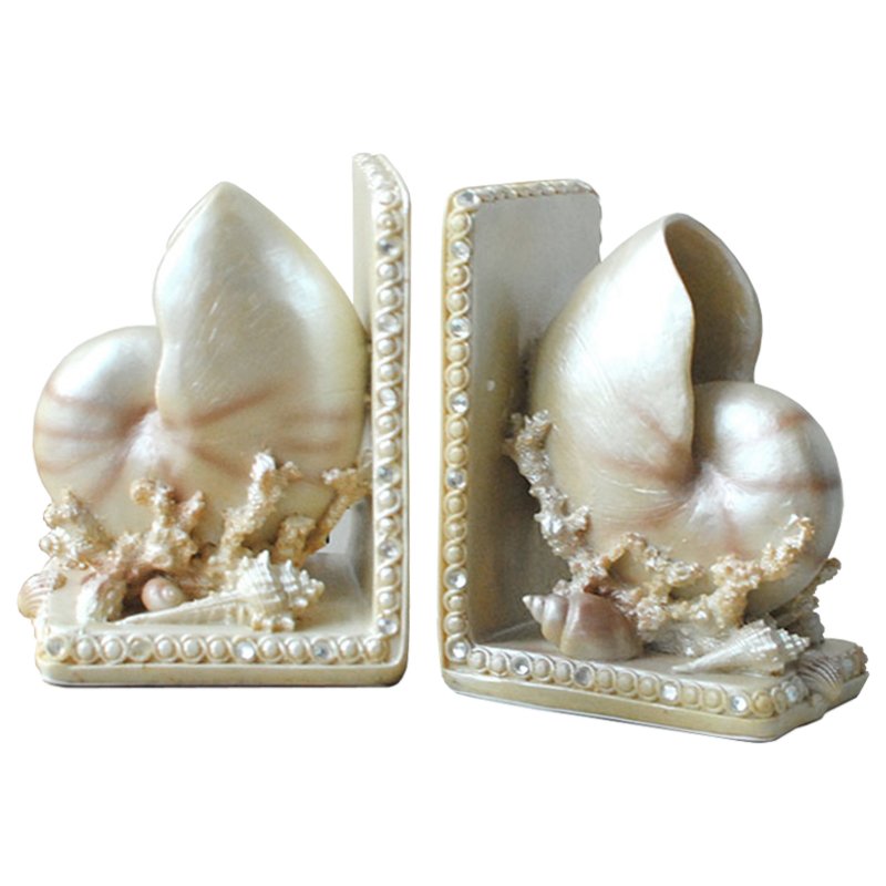 Держатель для книг Nautilus Shell ivory ( слоновая кость ) Перламутровый Держатель для книг Nautilus Shell ivory ( слоновая кость ) Перламутровый в Липецке | Loft Concept