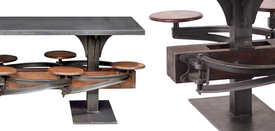 Обеденный стол Perrin Communal Table Loft Обеденный стол Perrin Communal Table Loft - Loft-Concept в Липецке