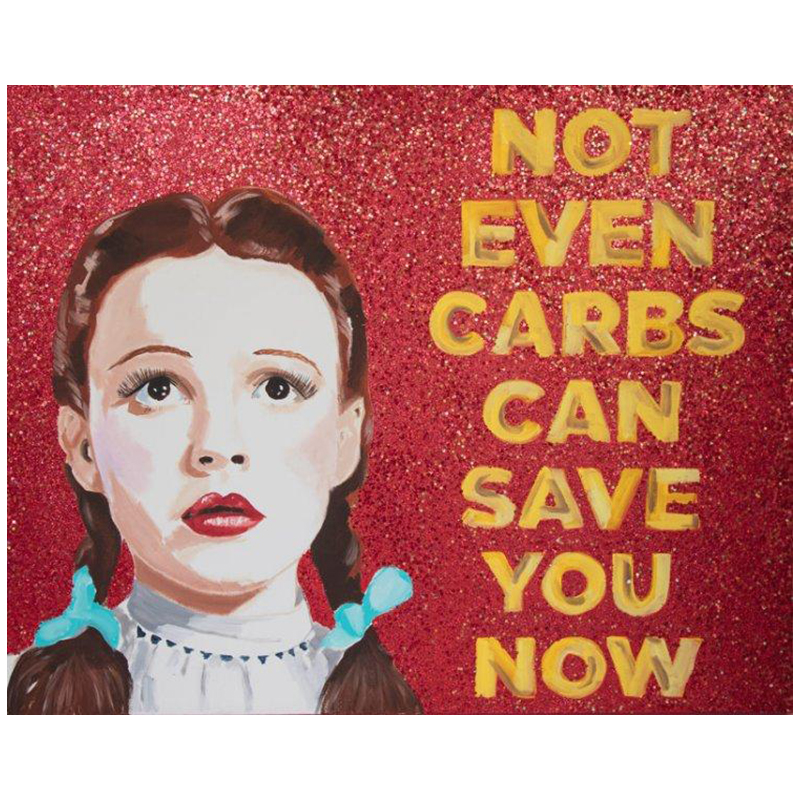 Картина “Not Even Carbs Can Save You Now” Мульти Картина “Not Even Carbs Can Save You Now” Мульти в Липецке | Loft Concept