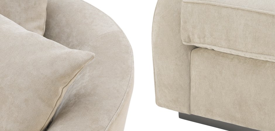 Кресло Eichholtz Chair Les Palmiers Greige Кресло Eichholtz Chair Les Palmiers Greige - Loft-Concept в Липецке