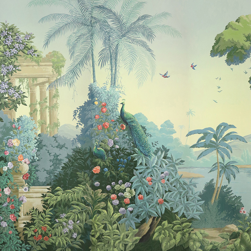 Обои ручная роспись Paradise Lost Celeste on scenic paper Обои ручная роспись Paradise Lost Celeste on scenic paper в Липецке | Loft Concept