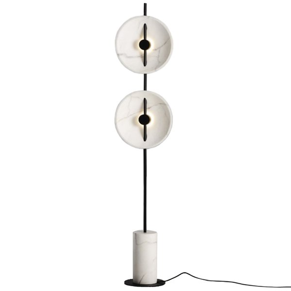 Торшер Rakumba Lighting Mito floor lamp Белый Черный Торшер Rakumba Lighting Mito floor lamp Белый Черный в Липецке | Loft Concept
