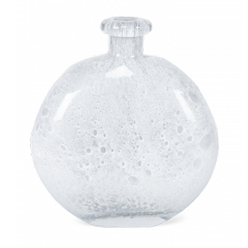Ваза Air Bubbles Vase glass h31 Белый Ваза Air Bubbles Vase glass h31 Белый в Липецке | Loft Concept
