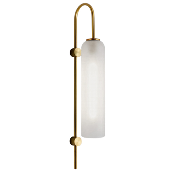 Бра ARTICOLO float Wall Sconce Snow Золотой Белый в Липецке | Loft Concept 