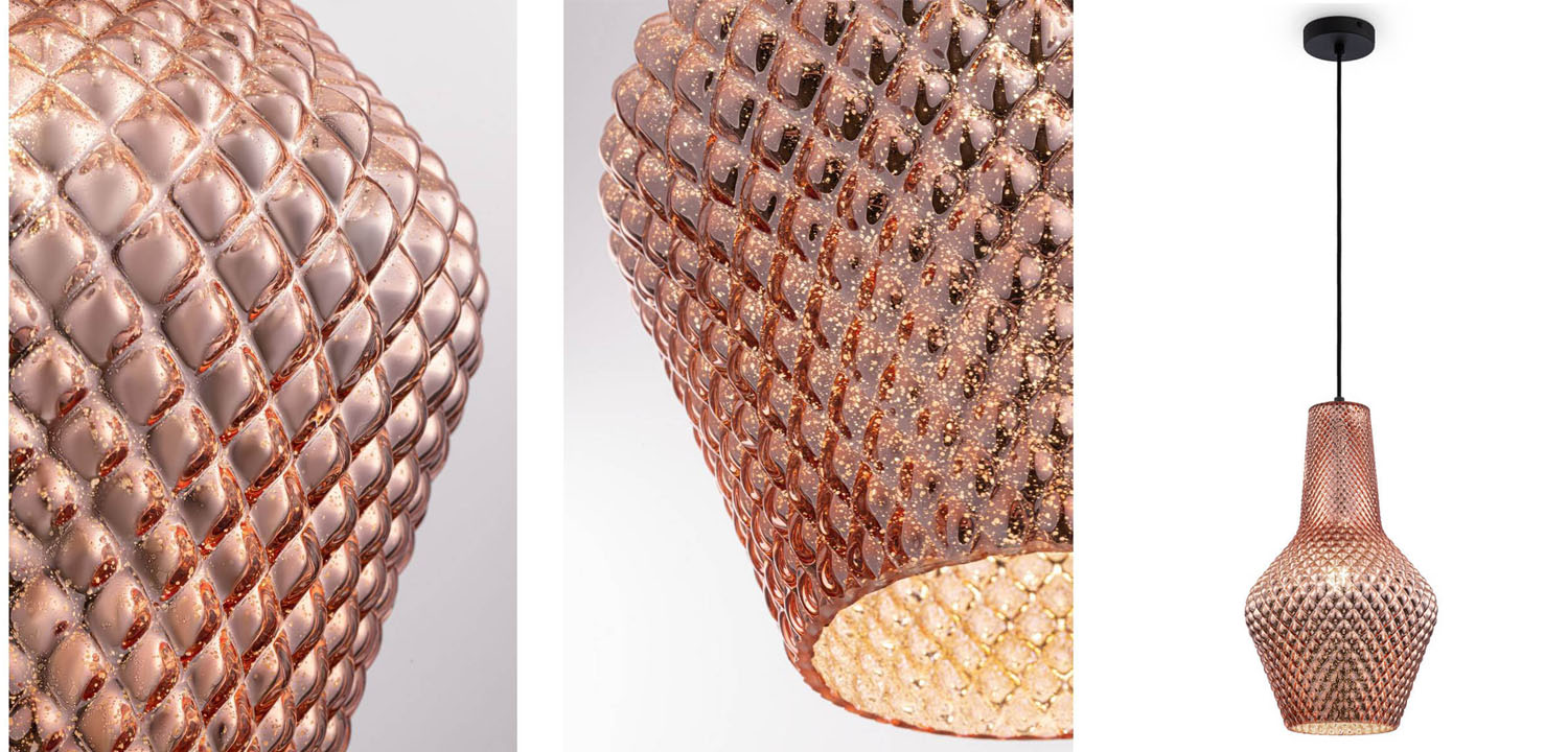 Подвесной светильник Donald copper 25 - фото