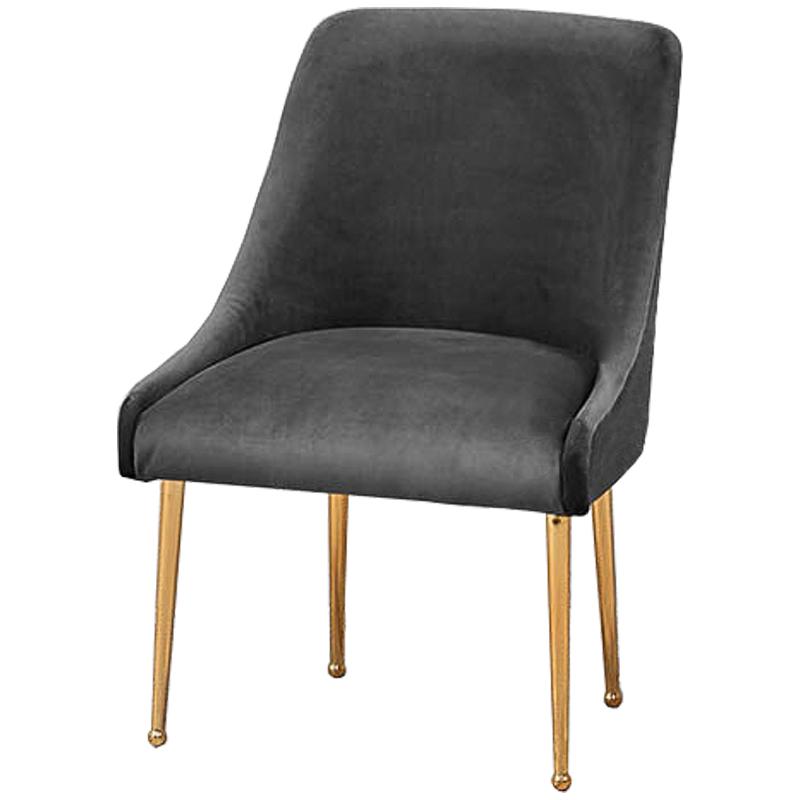 Стул Gormal Stool grey Серый Золотой Стул Gormal Stool grey Серый Золотой в Липецке | Loft Concept