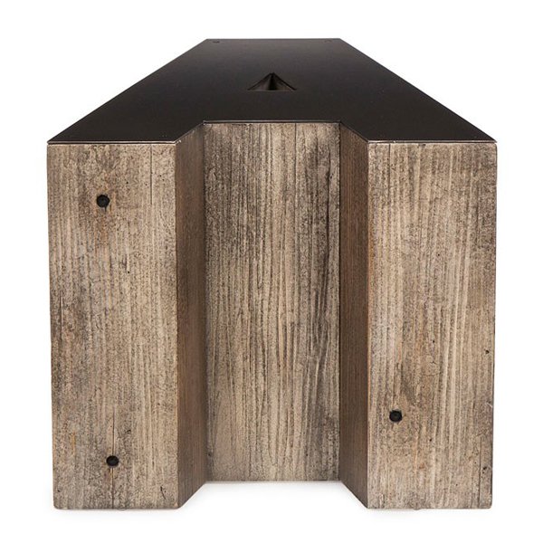 Столик Wooden Alphabet A Side Table Графит Коричневый Столик Wooden Alphabet A Side Table Графит Коричневый в Липецке | Loft Concept