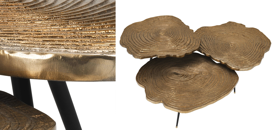Набор столиков Eichholtz Coffee Table Quercus Set of 3 Набор столиков Eichholtz Coffee Table Quercus Set of 3 - Loft-Concept в Липецке