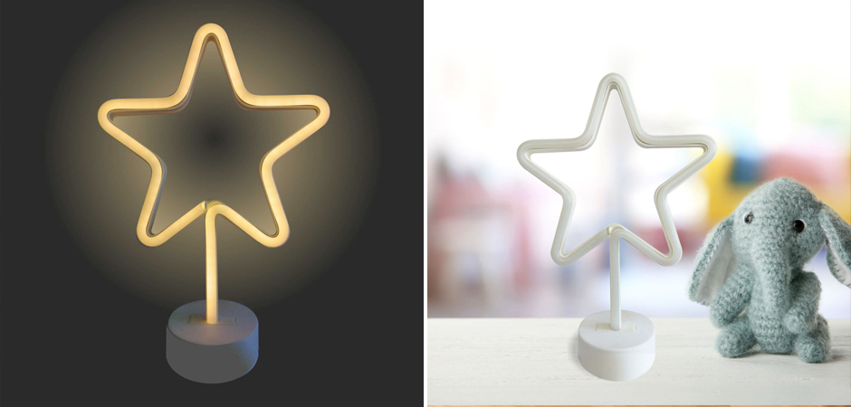 Неоновая настольная лампа Night Star - Loft-Concept в Липецке