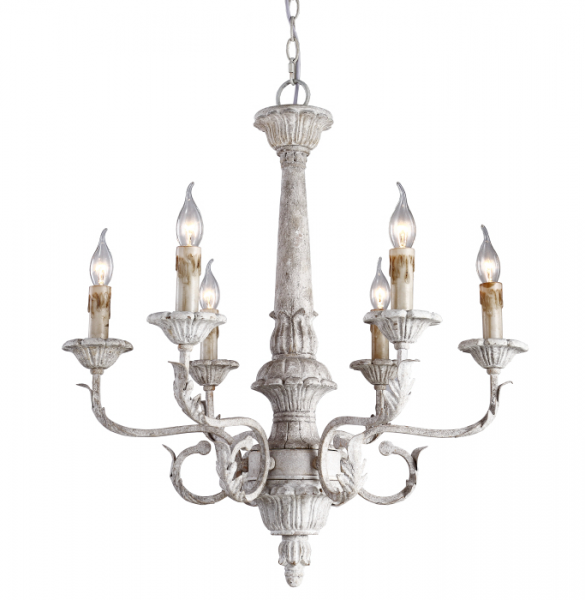 Люстра Monogram Chandelier Серый Люстра Monogram Chandelier Серый в Липецке | Loft Concept