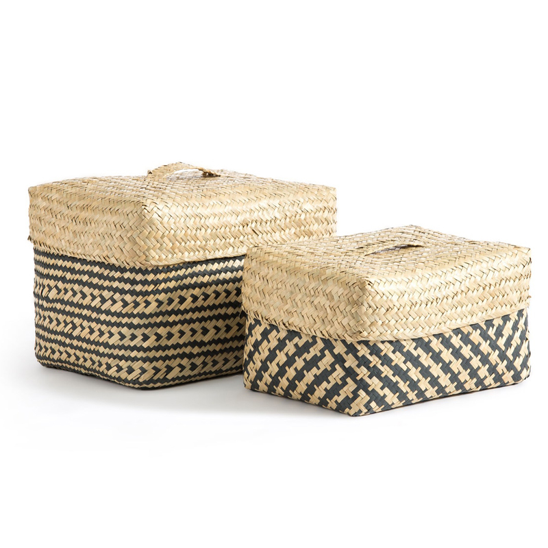 Комплект плетеных корзин Wicker Baskets Комплект плетеных корзин Wicker Baskets в Липецке | Loft Concept