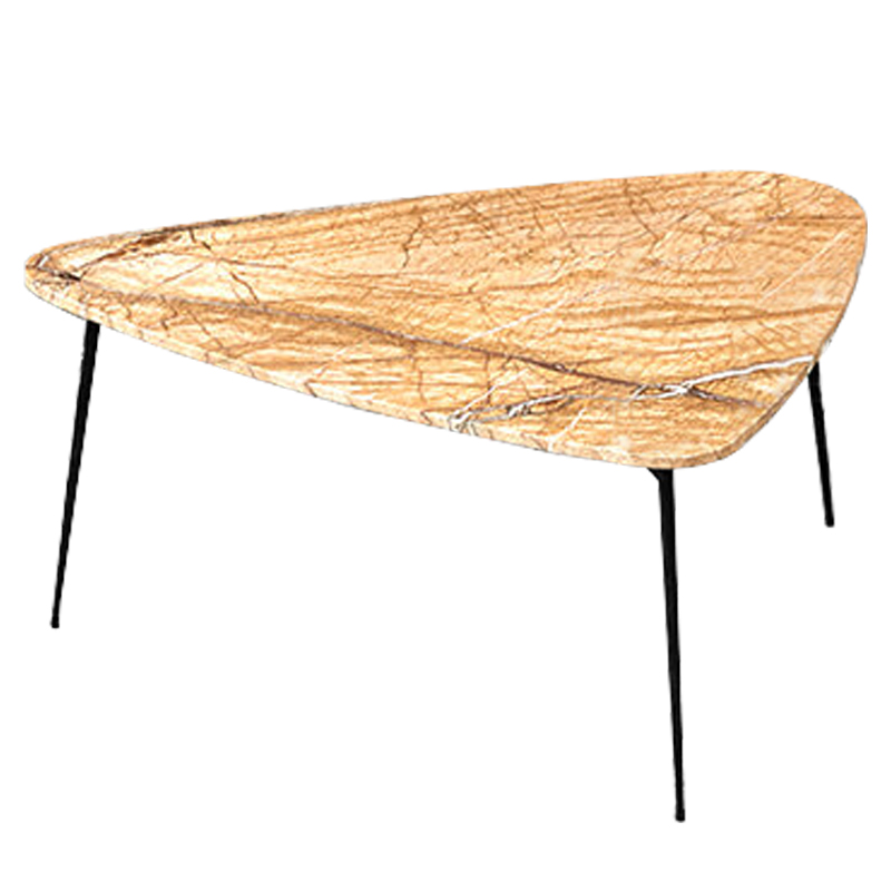 Кофейный столик Caramel Crust Coffee Table Карамель Черный Кофейный столик Caramel Crust Coffee Table Карамель Черный в Липецке | Loft Concept