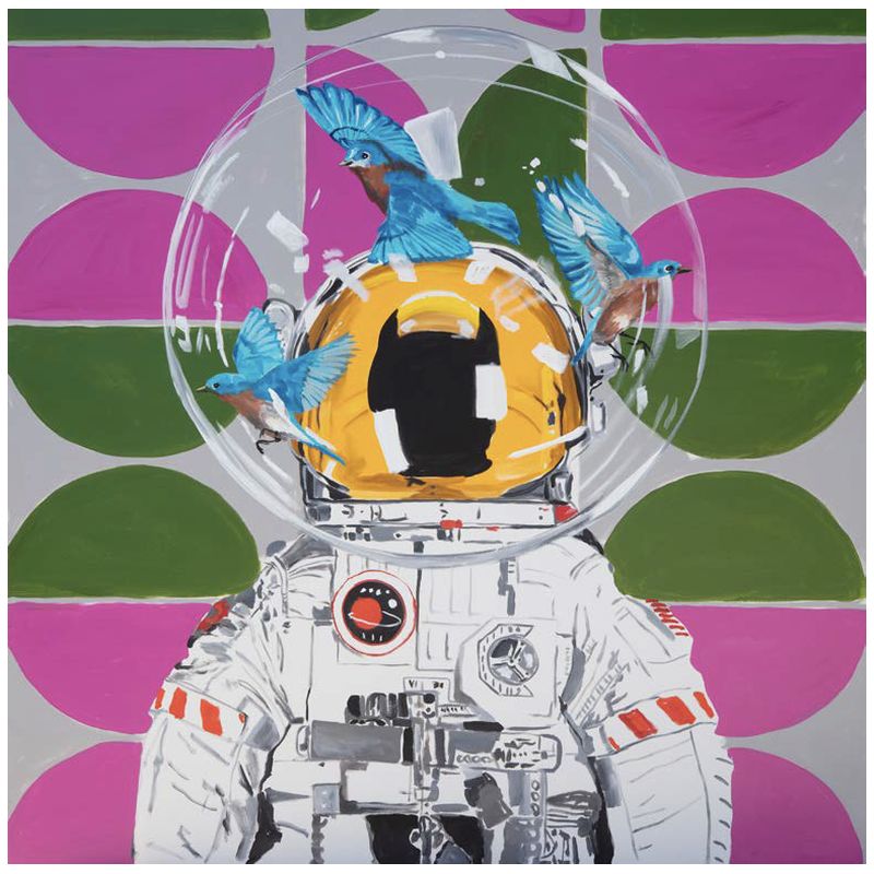 Картина Astronaut on My Own Planet Мульти Картина Astronaut on My Own Planet Мульти в Липецке | Loft Concept
