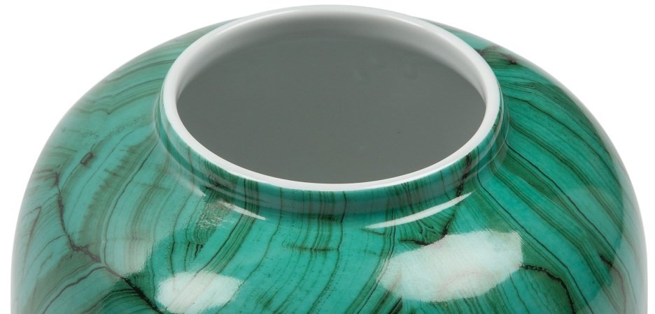 Ваза Malachite Vase Low Ваза Malachite Vase Low - Loft-Concept в Липецке