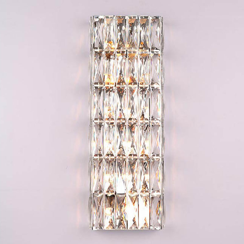 Бра Crystal Regena Chrome Wall Lamp 12 Хром Прозрачный (Transparent) Бра Crystal Regena Chrome Wall Lamp 12 Хром Прозрачный (Transparent) в Липецке | Loft Concept