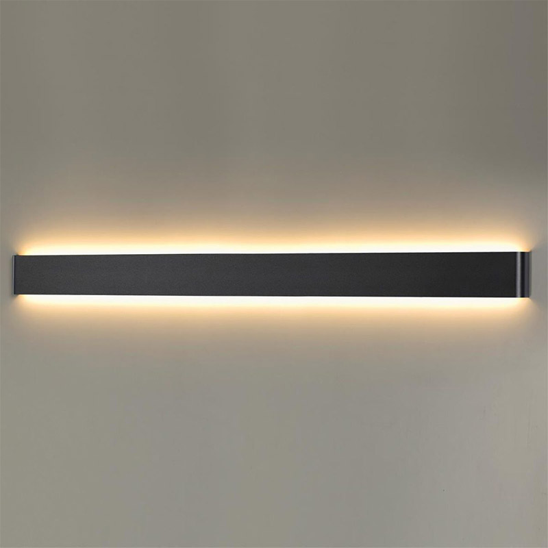 Бра Obverse Black Long Wall lamp Черный матовый Бра Obverse Black Long Wall lamp Черный матовый в Липецке | Loft Concept