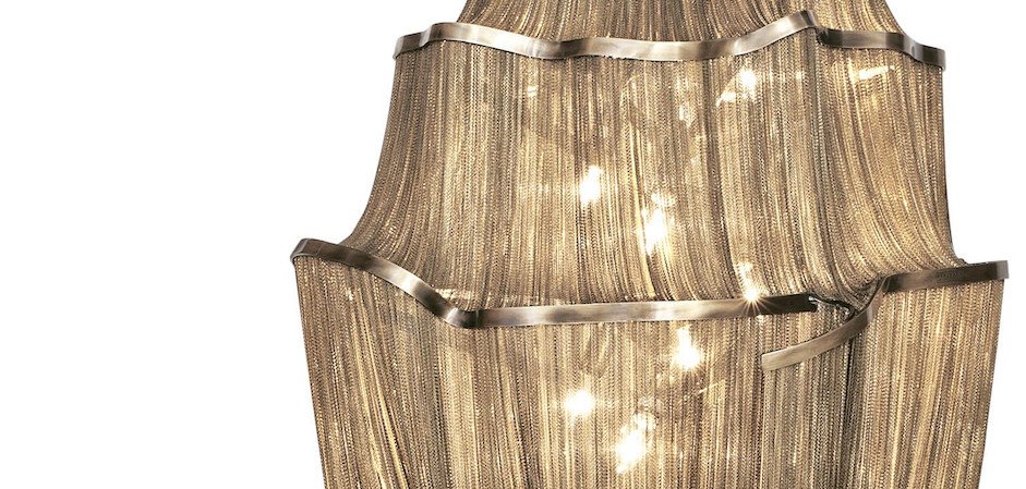 Люстра Terzani Atlantis Chandelier GOLD Люстра Terzani Atlantis Chandelier GOLD - Loft-Concept в Липецке