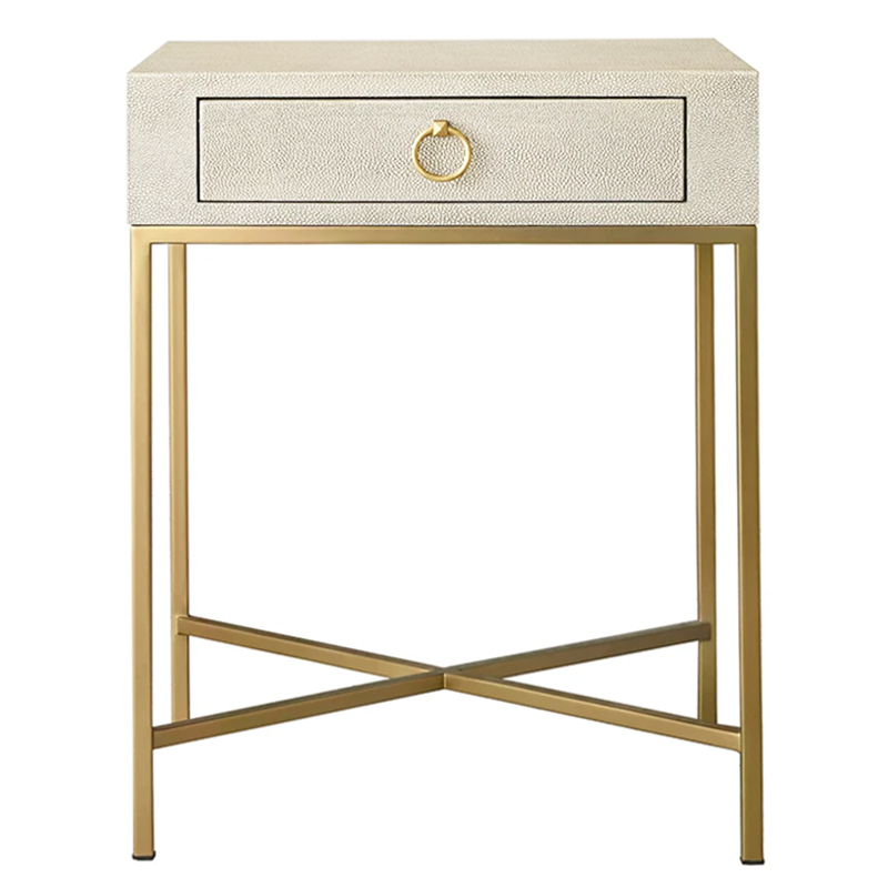 Gaston Stingray Texture Ivory Side Table Приставной стол скат Золотой ivory ( слоновая кость ) Gaston Stingray Texture Ivory Side Table Приставной стол скат Золотой ivory ( слоновая кость ) в Липецке | Loft Concept