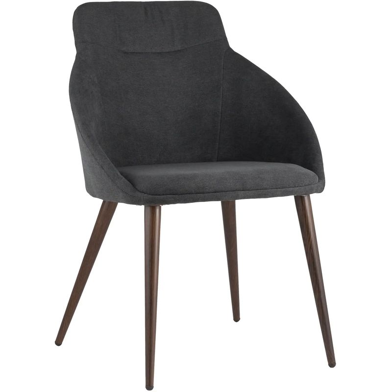 Стул Queenie Chair Серый Цвет Серый Коричневый Стул Queenie Chair Серый Цвет Серый Коричневый в Липецке | Loft Concept